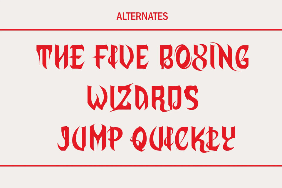 Esternal Font