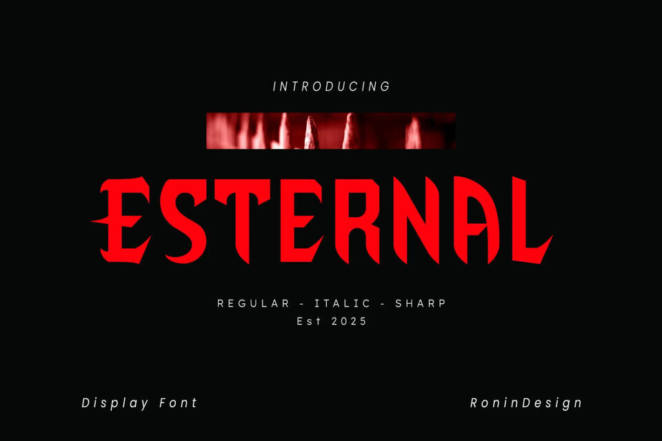 Esternal Font