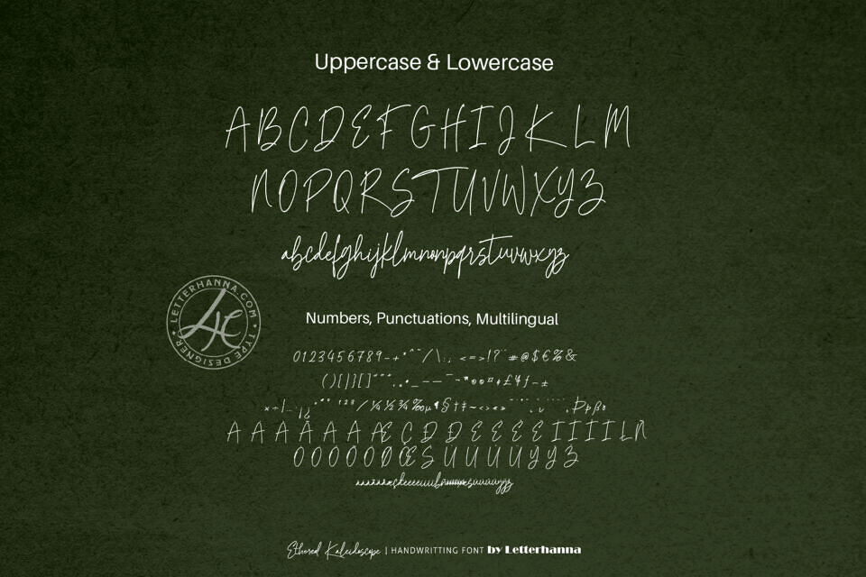 Ethereal Kaleidoscope Font