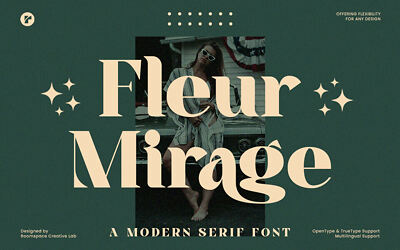 Fleur Mirage Font