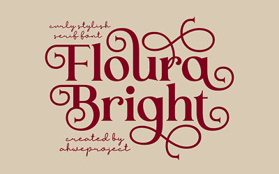 Floura Bright Font