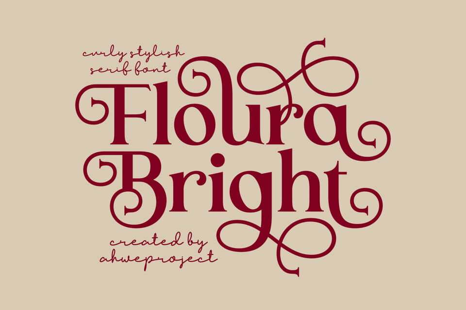 Floura Bright Font