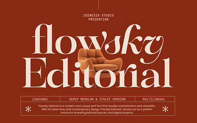 Flowsky Editorial Font