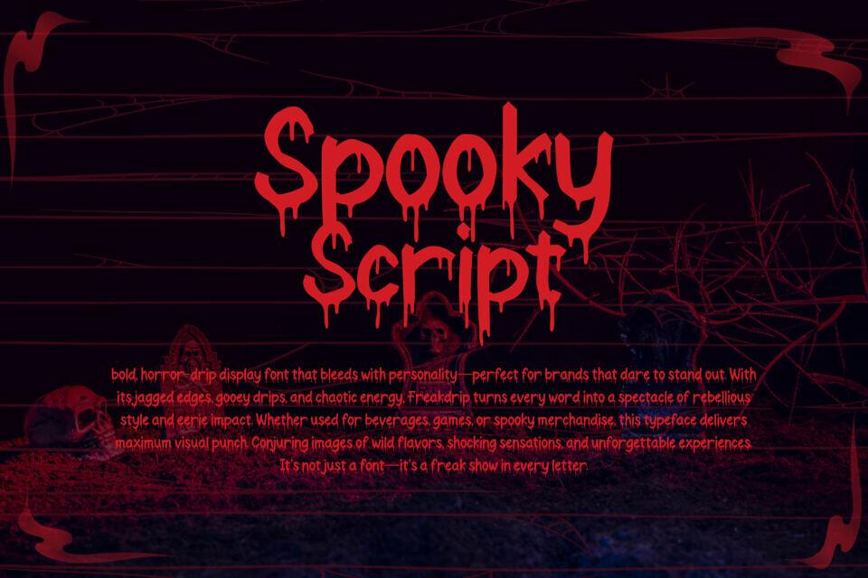 Freakdrip Font