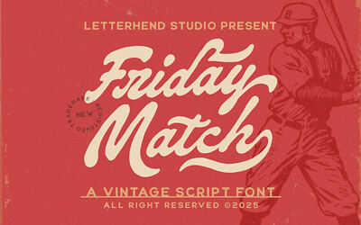 Friday Match Font