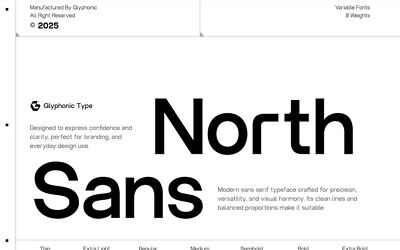 Gc North Sans Font