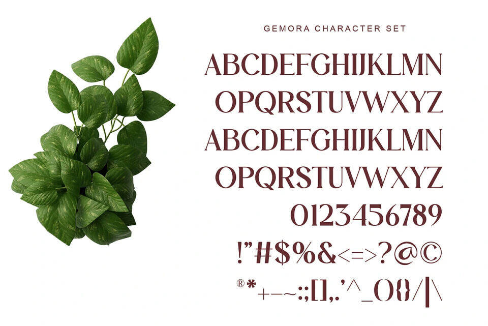 Gemora Font