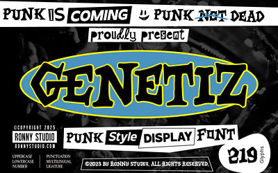 Genetiz Font