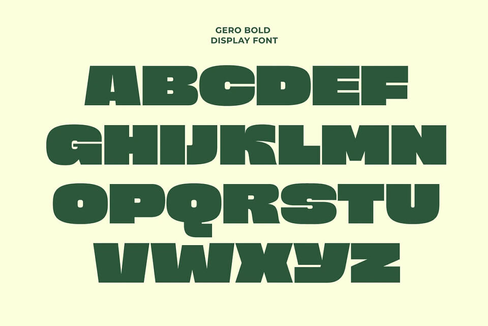 Gero Font