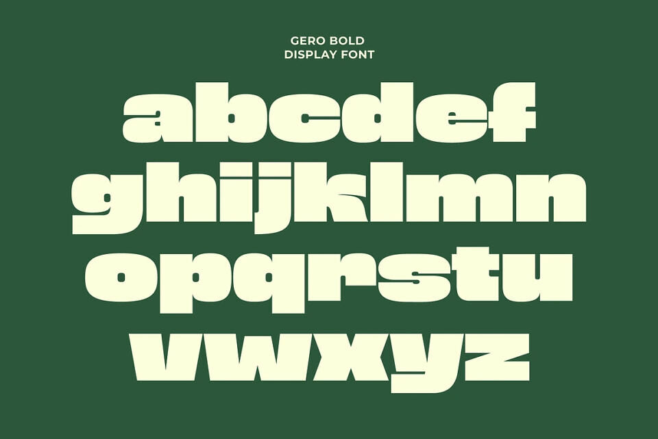 Gero Font