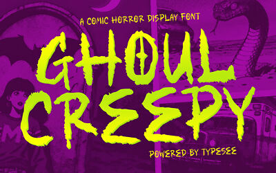 Ghoul Creepy Font