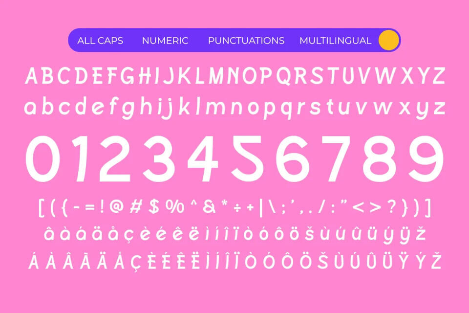 Glafty Font