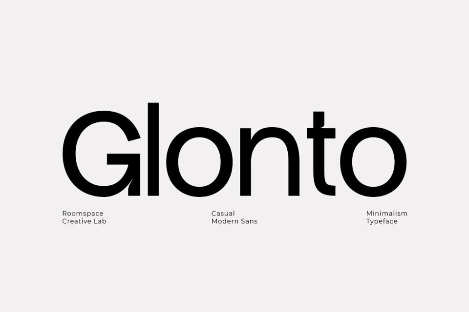 Glonto Font