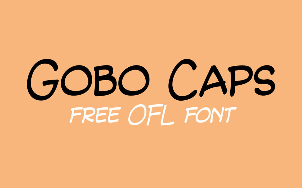 Gobo Caps Font