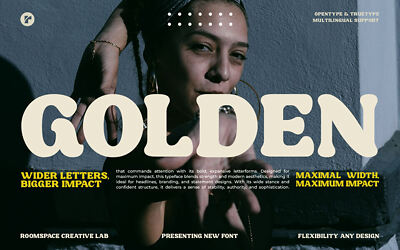Golden Fat Font