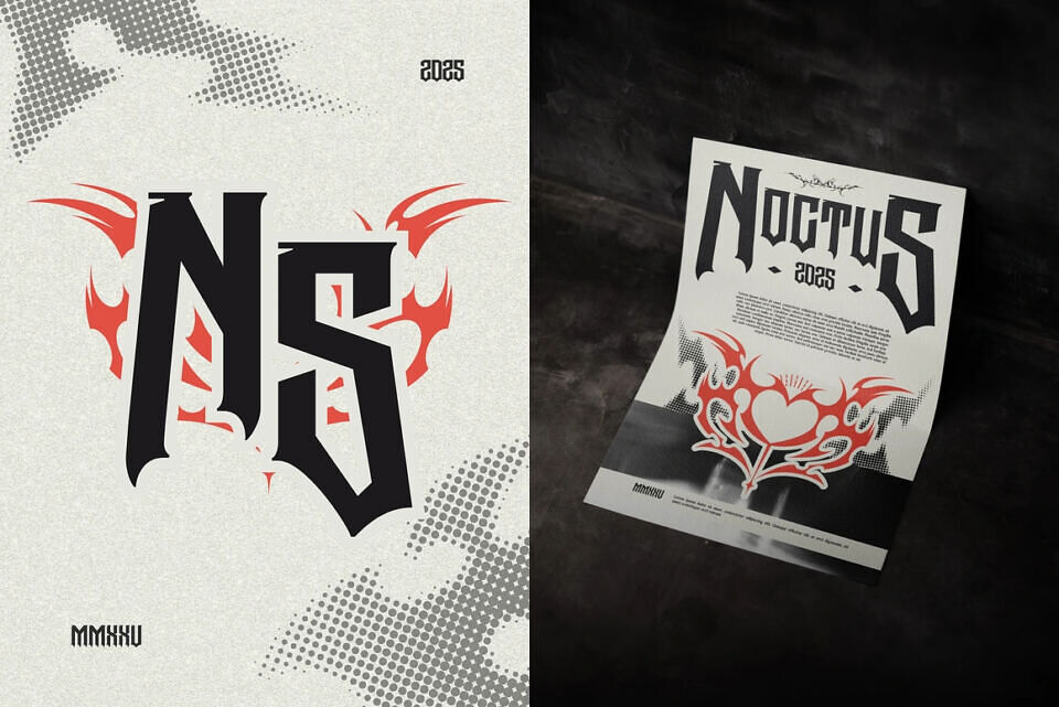 Graen Metal Font