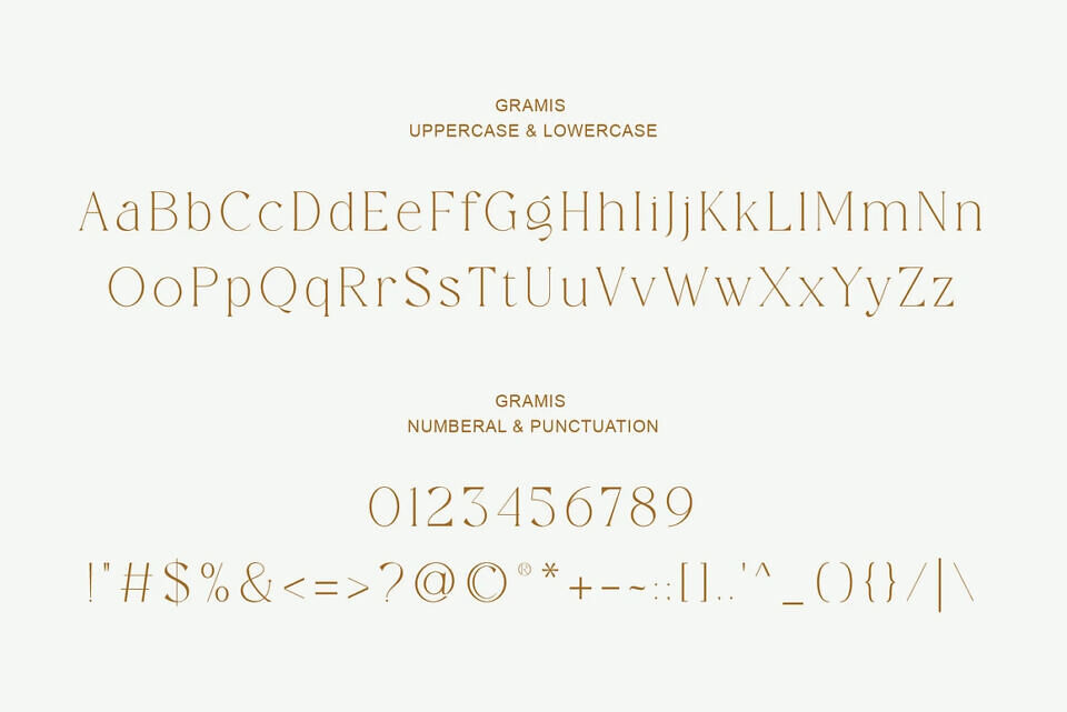 Gramiss Font