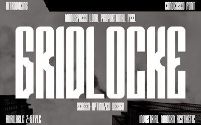 Grid Locke Font
