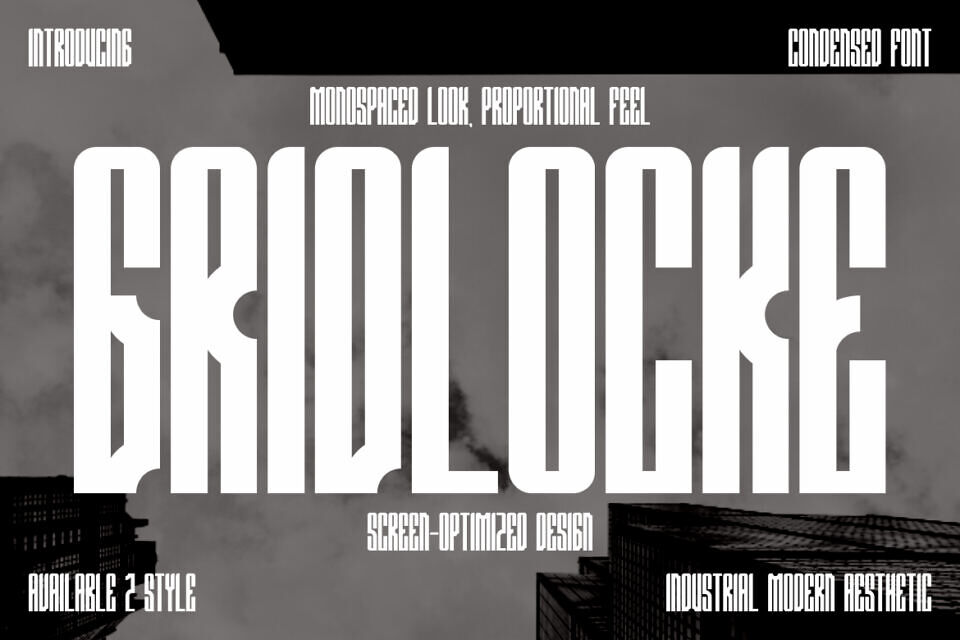 Grid Locke Font