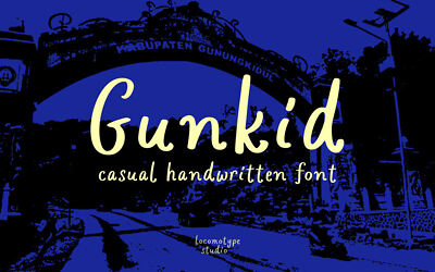 Gunkid Font