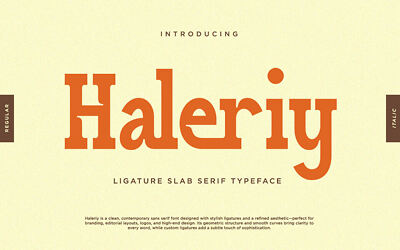 Haleriy Font
