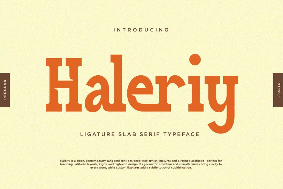 Haleriy Font