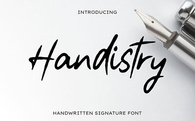Handistry Font