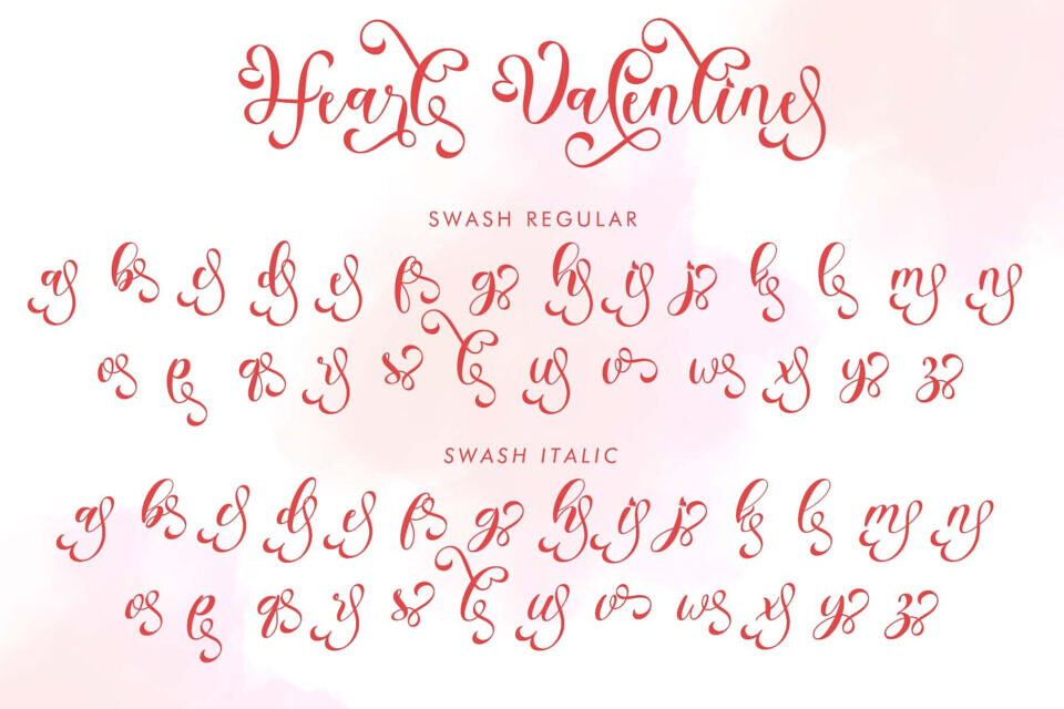 Heart Valentine Font