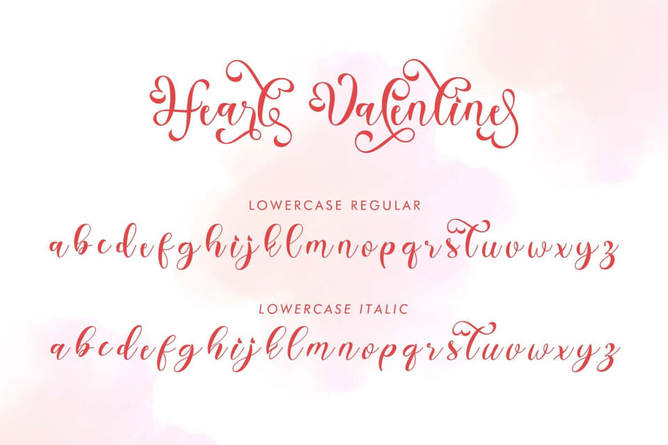 Heart Valentine Font