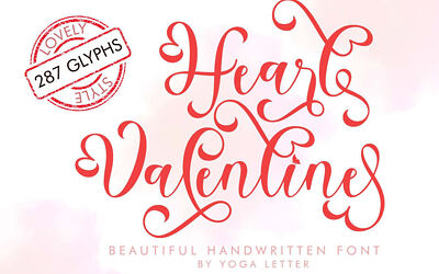 Heart Valentine Font