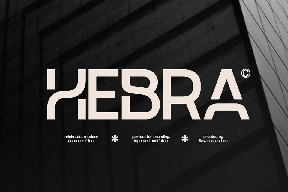Hebra Font