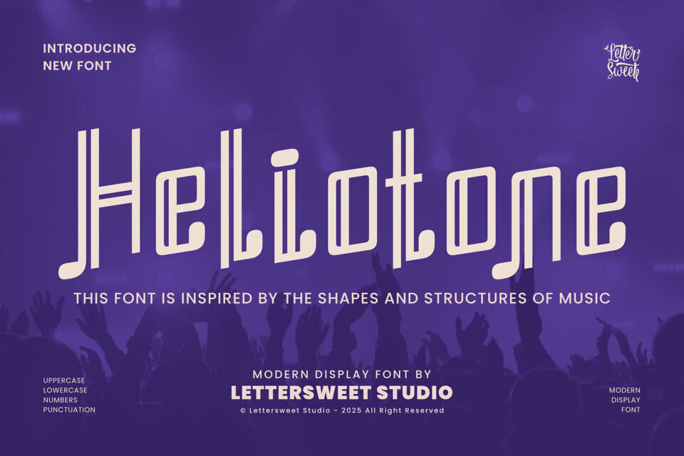 Heliotone Font