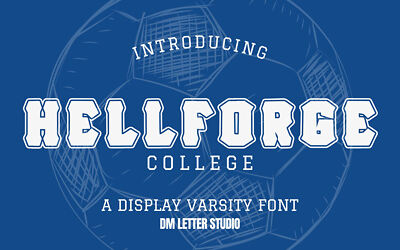 Hell Forge College Font