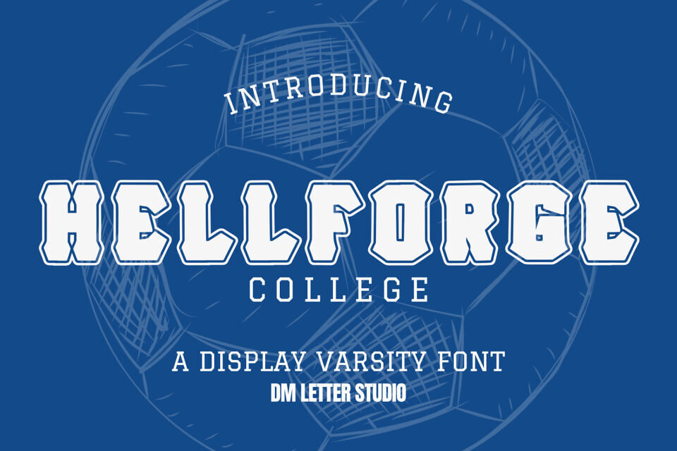 Hell Forge College Font