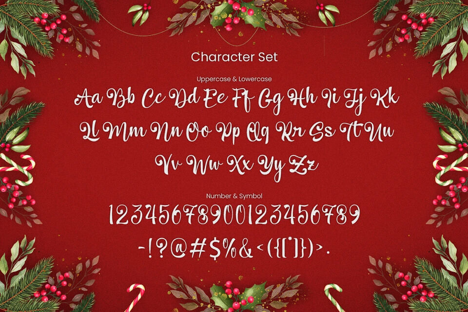 Hello Christmas Font