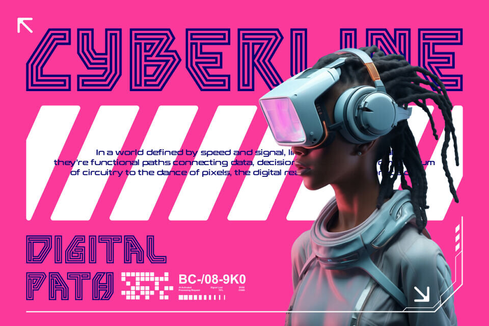 Hexaline Font