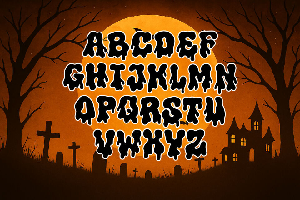 Hexed Letters Font