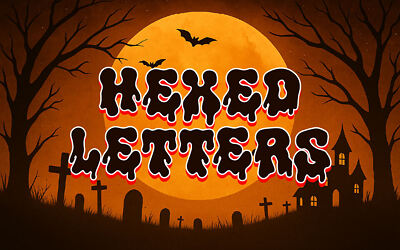 Hexed Letters Font