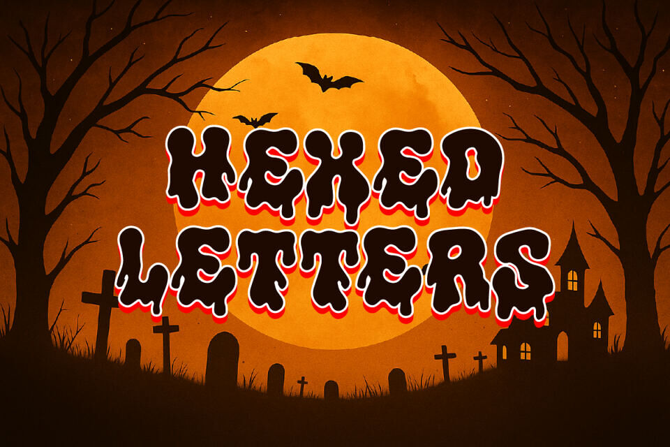 Hexed Letters Font