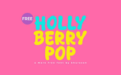 Holly Berry Pop Font