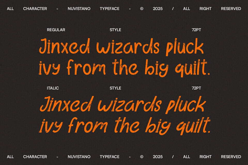 It Nuvistano Font