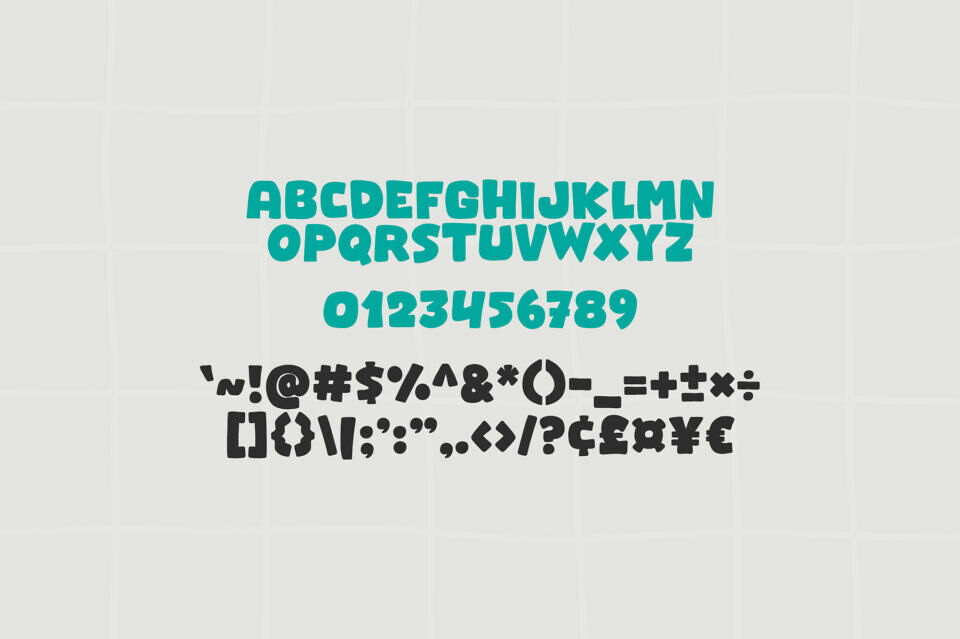 Jumps Winter Font
