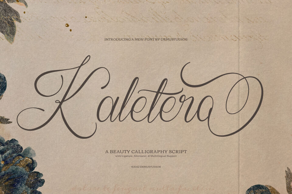 Kaletero Font