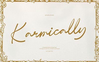 Karmically Font
