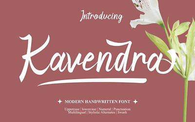 Kavendra Font