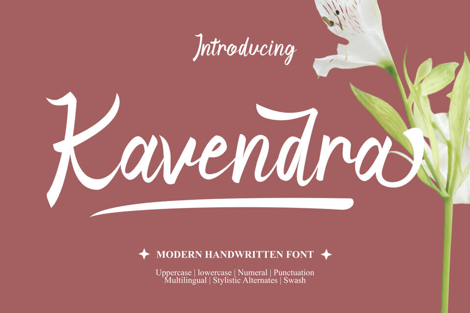 Kavendra Font