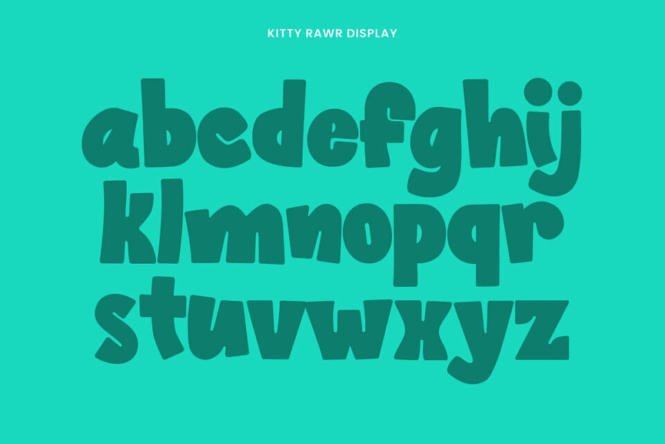 Kitty Rawr Font