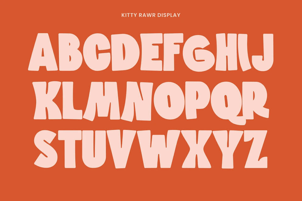 Kitty Rawr Font