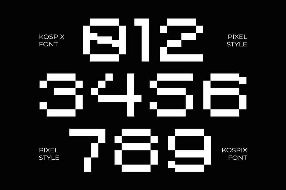 Kospix Font