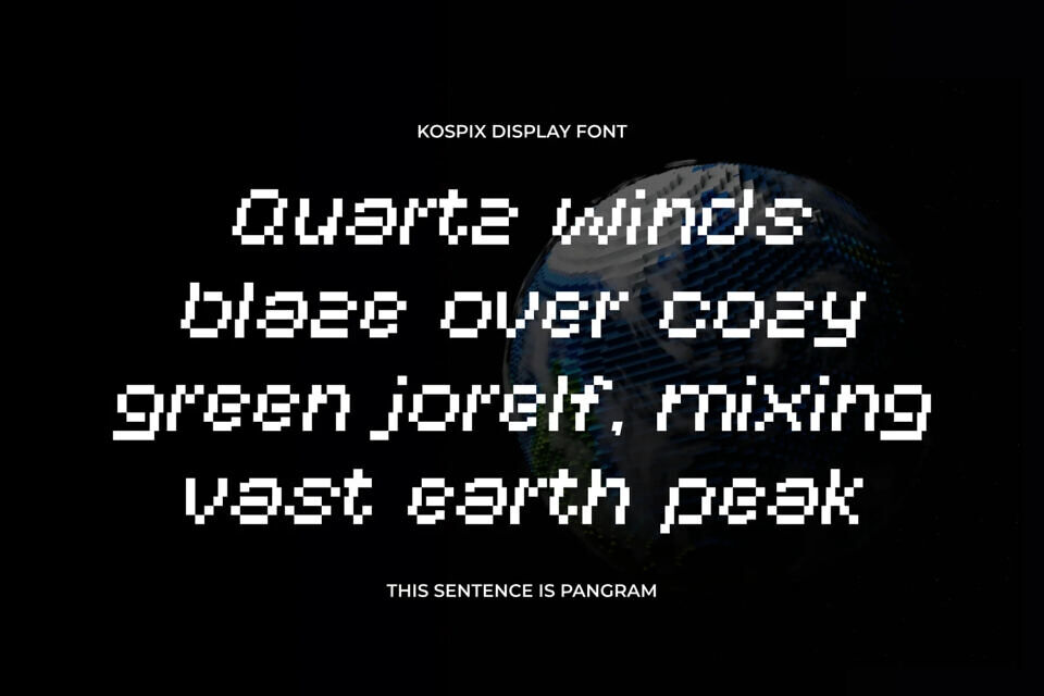 Kospix Font